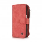 CaseMe 2-i-1 Lommebok deksel Galaxy S7 Edge rød thumbnail