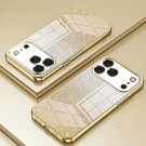 Fashion TPU Deksel Glitter Powder iPhone 17 Pro - Gull thumbnail