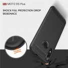 Tech-Flex TPU Deksel Carbon Motorola Moto E6 Plus svart thumbnail