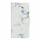 Lommebok deksel for iPhone 12 Mini hvit marmor thumbnail