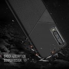 Tech-Flex TPU Deksel med PU-lær Xiaomi Mi 9 svart thumbnail