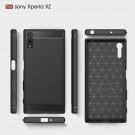 Tech-Flex TPU Deksel Carbon for Sony Xperia XZ / XZs svart thumbnail