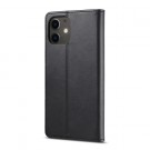LC.IMEEKE Lommebok deksel for iPhone 12 / 12 Pro svart thumbnail