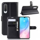 Lommebok deksel til Xiaomi Mi 9 Lite svart thumbnail