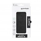 Essentials lommebok deksel iPhone 16 Svart thumbnail