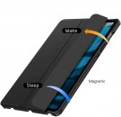 Deksel Tri-Fold Smart til Galaxy Tab S7/S8 svart thumbnail