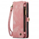 CaseMe 2-i-1 Lommebok deksel iPhone 16 Pro rosa thumbnail