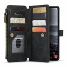 CaseMe multifunksjonell Lommebok deksel Samsung Galaxy S24+ Plus 5G svart thumbnail