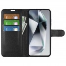 Lommebok deksel for Samsung Galaxy S25 Ultra 5G svart thumbnail