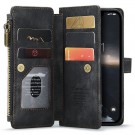 CaseMe retro multifunksjonell Lommebok deksel iPhone 15 svart thumbnail
