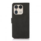 Lommebok deksel for Motorola Edge 50 Ultra 5G svart thumbnail