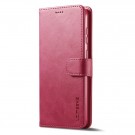 LC.IMEEKE Lommebok deksel for Samsung Galaxy S23+ plus 5G rosa thumbnail