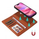 BETOPNICE 2-i-1 Lommebok deksel iPhone 16 Brun thumbnail