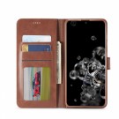 LC.IMEEKE Lommebok deksel for Samsung Galaxy S20 Ultra 5G brun thumbnail