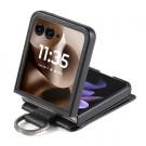 Tech-Flex TPU Deksel med PU-lær plass til kort Motorola Razr 60 Ultra 5G svart thumbnail