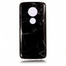 Fashion TPU Deksel for Motorola Moto E5/Moto G6 Play  - Marmor svart thumbnail