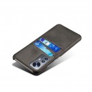 Tech-Flex TPU Deksel med PU-lær plass til kort Xiaomi 12/12X 5G svart thumbnail