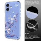Fashion TPU Deksel for iPhone 17 - blomster thumbnail