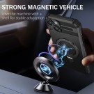 Tech-Flex Hybrid TPU Deksel med Ring Grep og MagSafe iPhone 15 Plus svart thumbnail