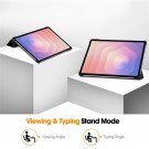 Deksel Tri-Fold Smart til Samsung Galaxy Tab S11 svart thumbnail