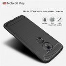 Tech-Flex TPU Deksel Carbon Motorola Moto G7 Play svart thumbnail