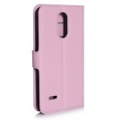 Lommebok deksel for LG K8 lys rosa thumbnail