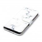 Lommebok deksel for Samsung Galaxy S9 hvit marmor thumbnail