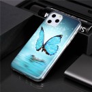 Fashion TPU Deksel iPhone 11 - Blue Butterfly thumbnail