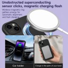 Tech-Flex silikon Deksel for iPhone 15 MagSafe svart thumbnail