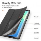 DUX DUCIS Deksel Domo Series Samsung Galaxy Tab S10 FE+ plus Svart thumbnail