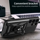 Tech-Protect TPU + PC Deksel med Ring Grep Samsung Galaxy S25 Ultra 5G svart thumbnail