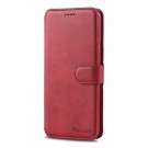 Azns Lommebok deksel for Samsung Galaxy S9 rød thumbnail