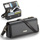 Caseme Crossbody telefonveske - Svart thumbnail