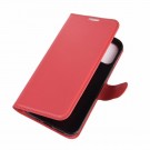 Lommebok deksel for iPhone 12 Mini rød thumbnail