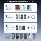 Joyroom Magnetisk Mobilholder Luftventil - Svart thumbnail