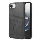Azns Deksel med plass til kort iPhone 16e / 17e svart thumbnail