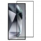 Herdet glass skjermbeskytter heldekkende Galaxy S25 Ultra 5G svart kant thumbnail