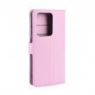 Lommebok deksel for Samsung Galaxy S20 Ultra 5G rosa thumbnail