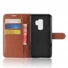 Lommebok deksel for Samsung Galaxy S9 plus brun thumbnail
