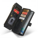 CaseMe retro multifunksjonell Lommebok deksel Samsung Galaxy Note 10 svart thumbnail