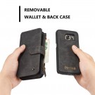 CaseMe 2-i-1 Lommebok deksel Galaxy S7 Edge svart thumbnail