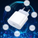 Vegglader USB-C hurtiglader 20W - Hvit thumbnail
