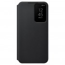 Samsung Galaxy S22 5G Clear View Deksel - Svart thumbnail