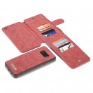 CaseMe 2-i-1 Lommebok deksel Galaxy S8 Plus rød thumbnail