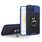 Hybrid TPU Deksel med Ring Grep og kamera beskyttelse iPhone 7/8/SE (2020/2022) blå thumbnail