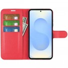 Lommebok deksel for Samsung Galaxy S26+ plus 5G rød thumbnail