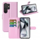 Lommebok deksel for Samsung Galaxy S25 Ultra 5G rosa thumbnail
