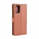 Lommebok deksel for Samsung Galaxy S20 5G brun thumbnail