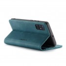 CaseMe flip Retro deksel for Samsung Galaxy A71 blå thumbnail