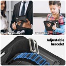 Honeycomb TPU + PC Deksel til iPad Mini 6/7 (2021/2024) - Svart thumbnail